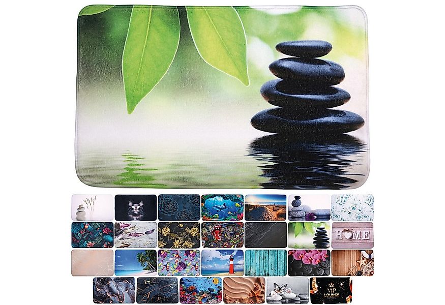 Sanilo Badematte mit Motiv, viele schöne Badteppiche zur Auswahl, rutschhem günstig online kaufen