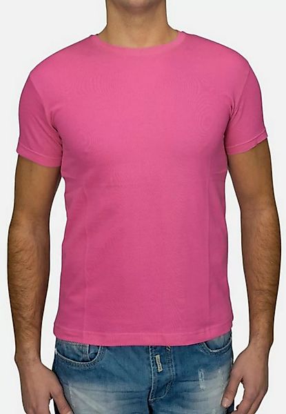 Egomaxx T-Shirt T Shirt O-Neck V-Neck H1530 (1-tlg) 1530 in Pink günstig online kaufen