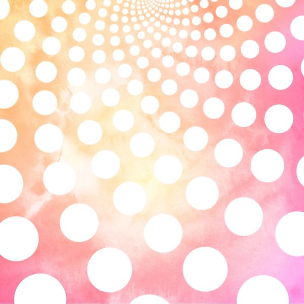 Komar Vliestapete Fibonacci Sunset 250 cm x 250 cm Pastellrosa günstig online kaufen