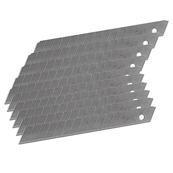 KesTek Cuttermesser Abbrechklingen 9mm SK5 silber günstig online kaufen