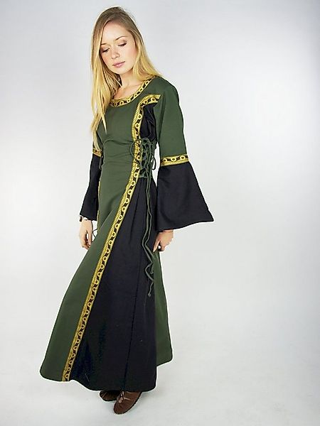 Leonardo Carbone Ritter-Kostüm Mittelalterliches Kleid mit Bordüre "Sophie" günstig online kaufen