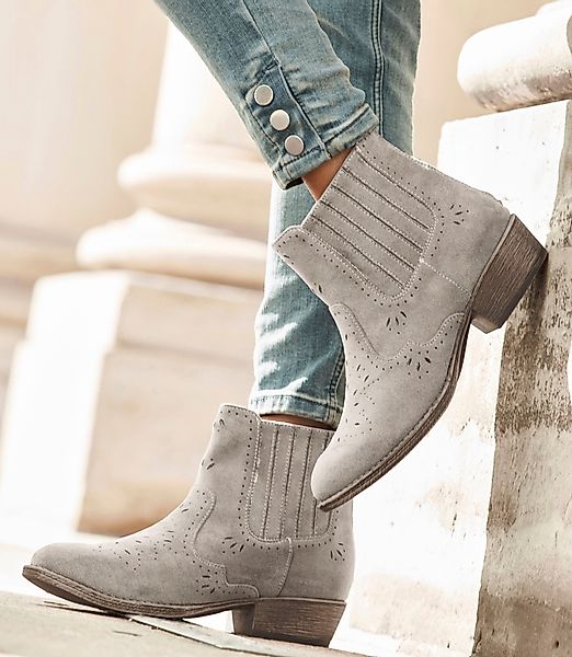 LASCANA Stiefel, Boots, Westernstiefelette, Cowboy Boots, günstig online kaufen