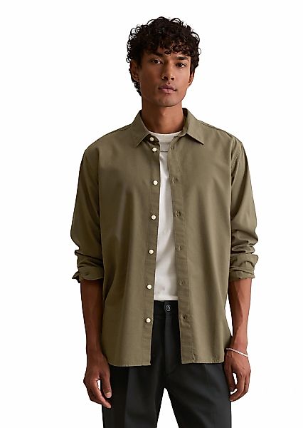Marc OPolo DENIM Langarmhemd "aus reiner Bio-Baumwolle" günstig online kaufen