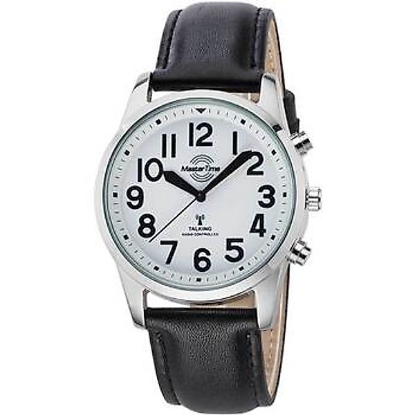 MASTER TIME Funkuhr Sprechende Funkuhr MTGA-10690-60L, Armbanduhr, Quarzuhr günstig online kaufen