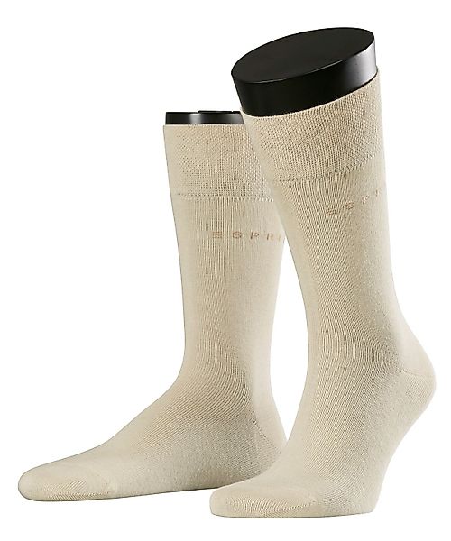 Esprit Socken "Basic Easy", (2 Paar, 2er Pack), breiter Komfortbund, Doppel günstig online kaufen
