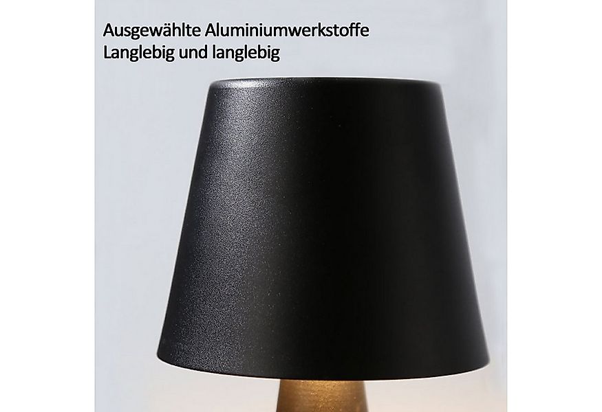 Luckice LED Nachttischlampe LED Akku Tischleuchte Dimmbare,Kabellose Tischl günstig online kaufen