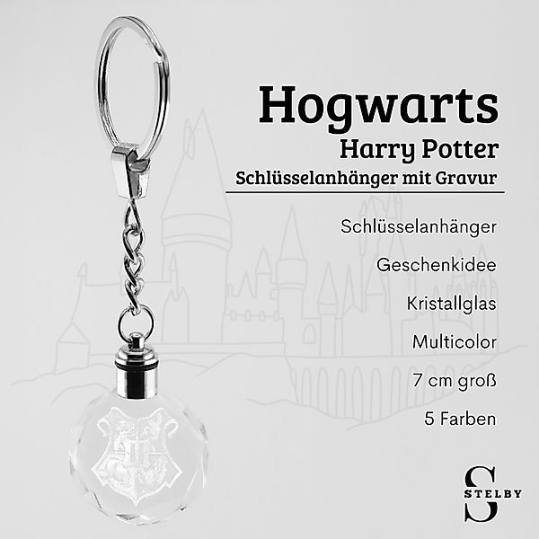 Stelby Schlüsselanhänger mit Gravur Harry Potter günstig online kaufen