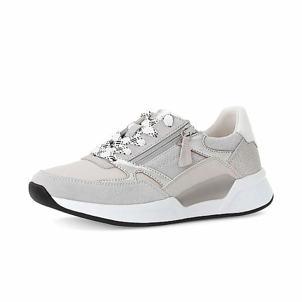 Gabor Sneaker "Sneaker low Materialmix Leder/Lederimitat" günstig online kaufen