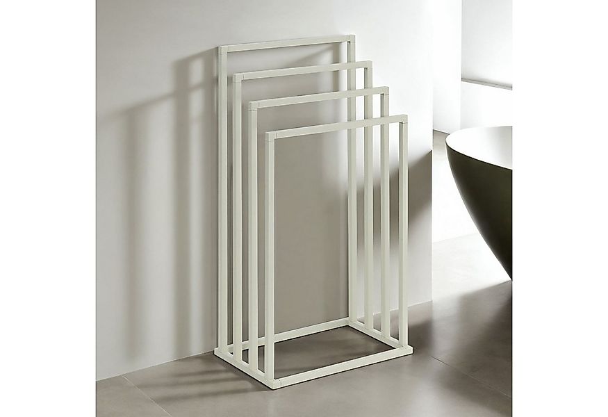 IDIMEX Handtuchständer SENZA, Handtuchständer mit 4 Stangen aus Metall pulv günstig online kaufen