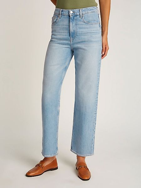 Tommy Jeans Straight-Jeans "LAYLA HR SLIM STR", in Knöchellänge günstig online kaufen