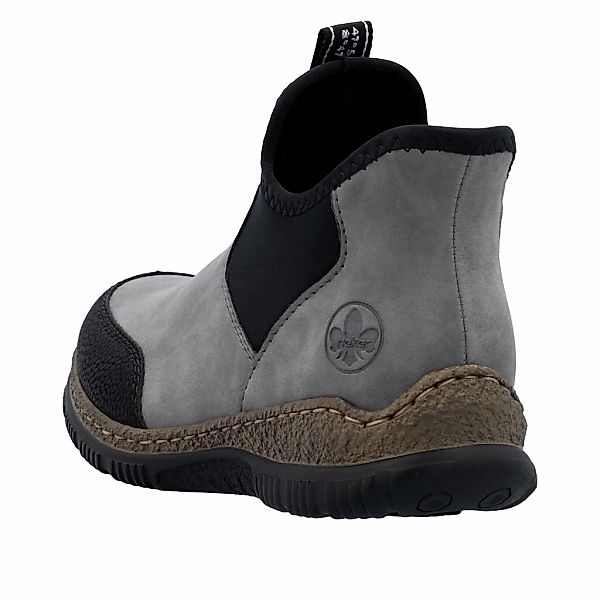 Rieker Rieker N3280-42 Damen Textil & Synthetik grau Schlupfstiefel günstig online kaufen