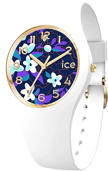 ice-watch Quarzuhr "ICE flower - Digital purple - Small - 3H, 021734" günstig online kaufen
