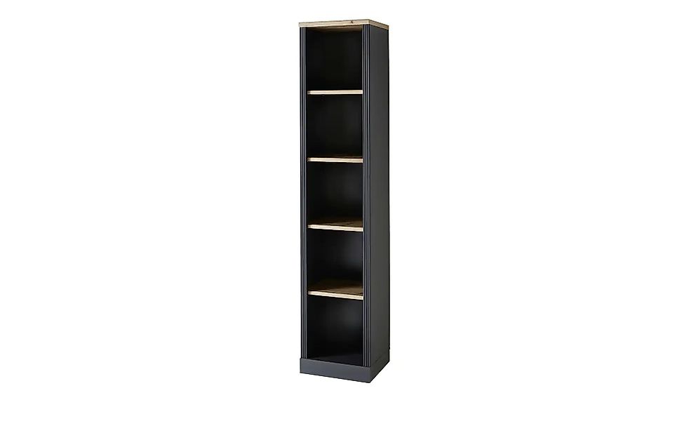 Regal  Varese ¦ schwarz ¦ Maße (cm): B: 43 H: 204 T: 38.0 Regale > Bürorega günstig online kaufen