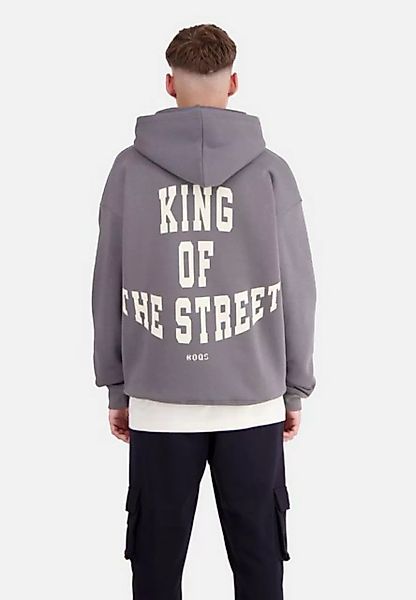 KOQS Hoodie King of the street Back Print günstig online kaufen