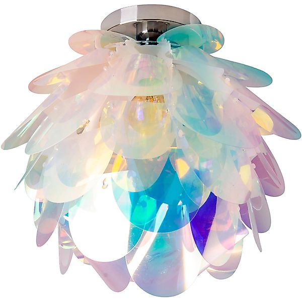 näve Deckenleuchte Fora, Leuchtmittel wechselbar, E27 max. 40W, Farbe: iris günstig online kaufen