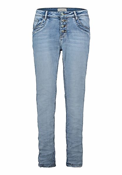 Cartoon Boyfriend-Jeans "Damen im Vintage-Look" günstig online kaufen