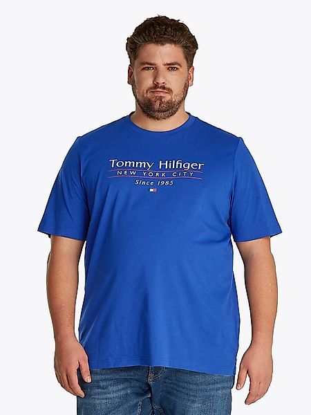 Tommy Hilfiger Big & Tall T-Shirt BT-HILFIGER CENTER STACK TEE-B Große Größ günstig online kaufen