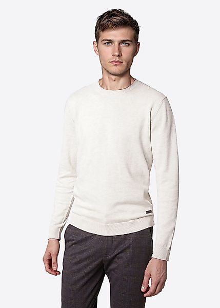 Pierre Cardin Rundhalspullover mit Rundhalsausschnitt günstig online kaufen