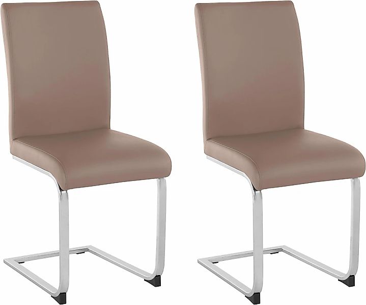 OTTO home Freischwinger "Charissa" (Set) 2 Stk.Bezug in verschiedenen Quali günstig online kaufen