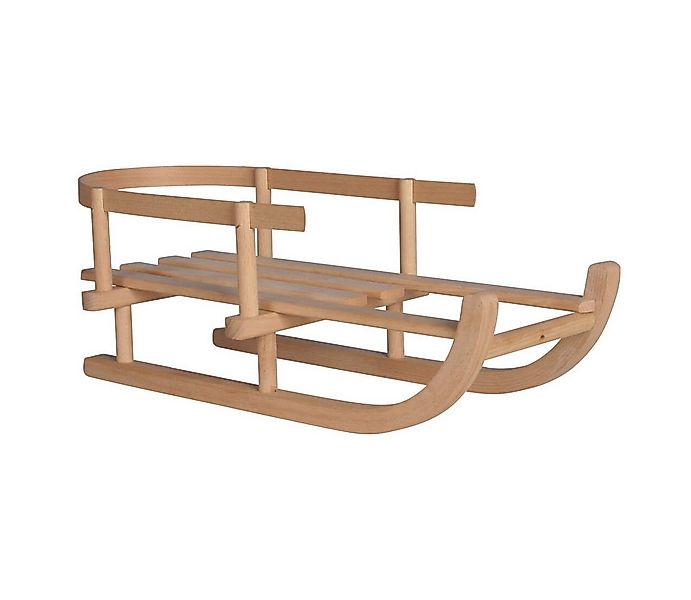 Holz-Wenzel Puppenschlitten Puppenschlitten unlackiert 45cm günstig online kaufen