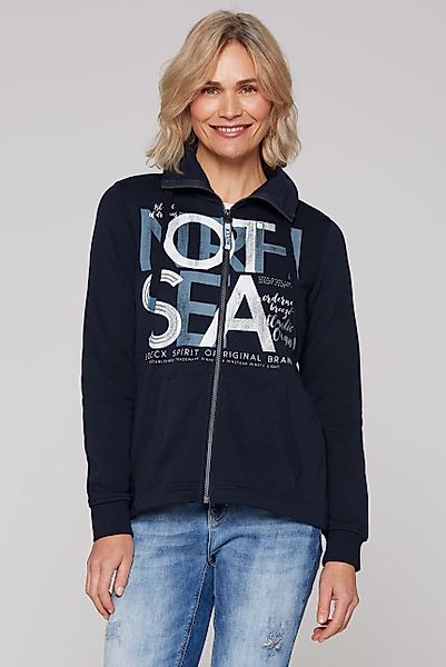 SOCCX Sweatjacke mit Baumwolle günstig online kaufen