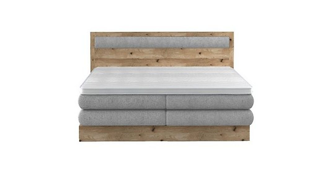 Sofa Dreams Boxspringbett Colmar, Webstoff, 160 x 200 cm, mit Topper, mit 2 günstig online kaufen