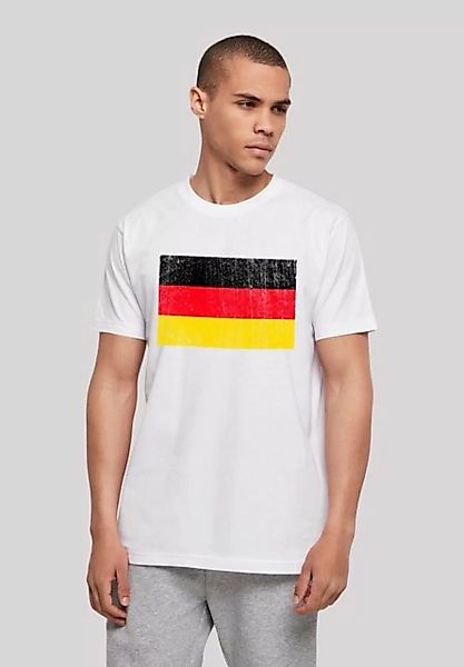 F4NT4STIC T-Shirt Deutschland Flagge Germany distressed Print günstig online kaufen