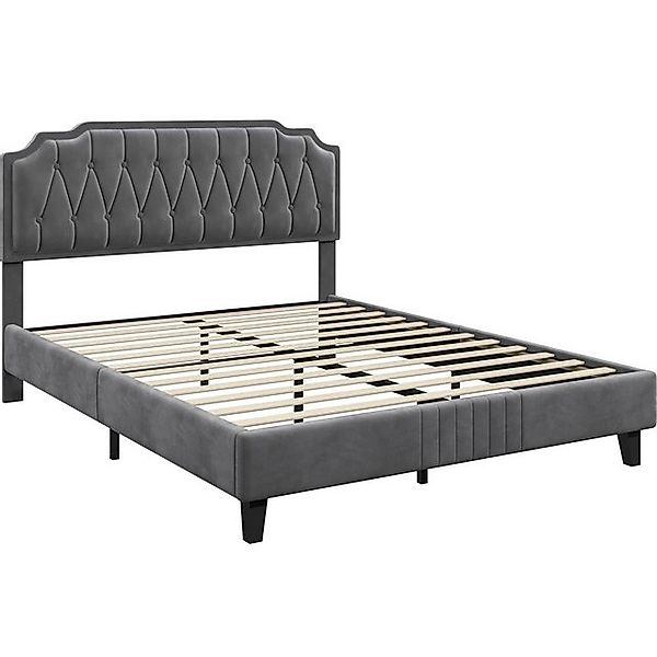 Yaheetech Polsterbett, Doppelbett 140 × 200 günstig online kaufen