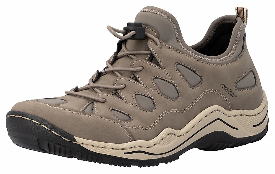 Rieker Slip-On Sneaker Trekking Schuh, Freizeitschuh, Slipper mit Wechselfu günstig online kaufen