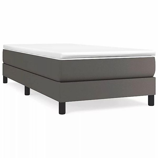 Vidaxl Boxspringbett Hellgrau 100x200 Cm Stoff günstig online kaufen