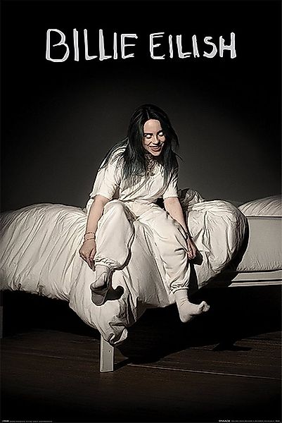 PYRAMID Poster Billie Eilish Poster When We All Fall Asleep Where Do We Go günstig online kaufen