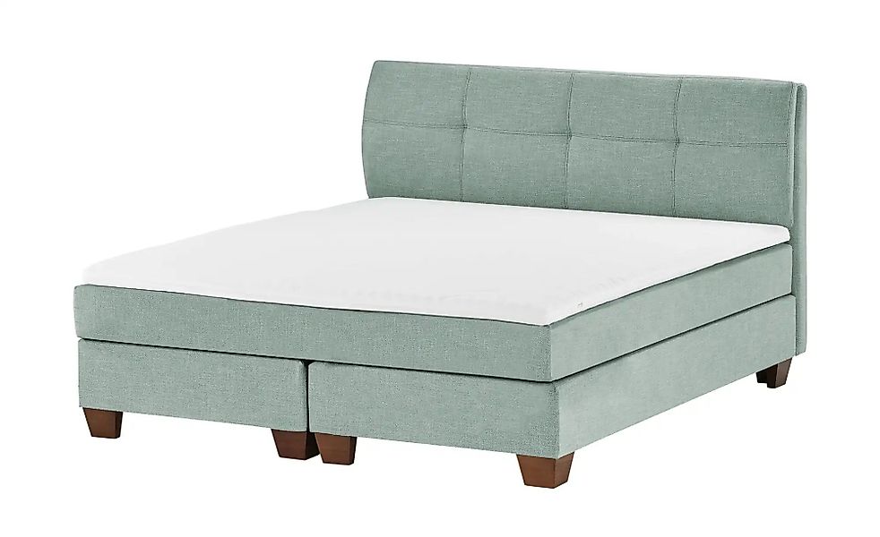 Boxspringbett  Vegg ¦ blau ¦ Maße (cm): B: 185 H: 112,5 Betten > Boxspringb günstig online kaufen