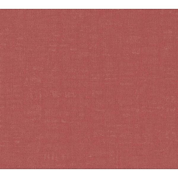 PROFHOME 387462-GU Uni Tapete Textiloptik Matt Rot,achs-Rot 0,53 m x 10,05 günstig online kaufen