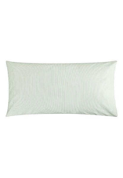 MELA Bettwäsche Perkal Kopfkissenbezug MAJULI Stripes, günstig online kaufen