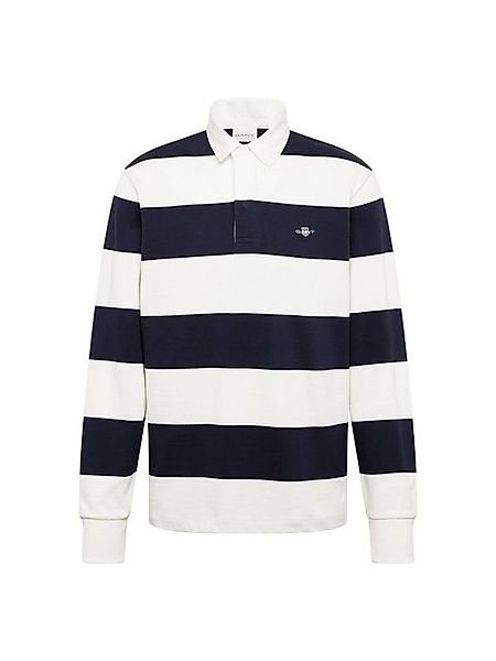 Gant Rugbyshirt REG SHIELD BARSTRIPE HEAVY RUGGER mit Logostickerei auf der günstig online kaufen