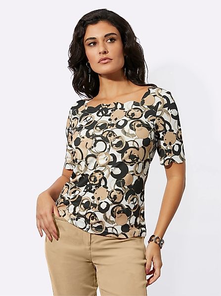 creation L Print-Shirt "Druck-Shirt", (1 tlg.) günstig online kaufen