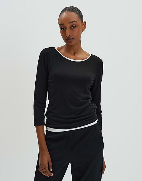 someday 3/4-Arm-Shirt Basicshirt KIROSA Slim aus günstig online kaufen