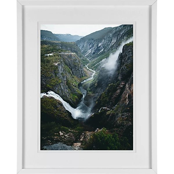 MDF-Bilderrahmen Breit Weiß 40 cm x 50 cm günstig online kaufen