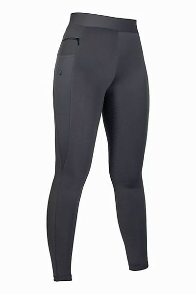 HKM Reitleggings Damen Reitleggings Isabella Silikon-Vollbesatz grau 40/42 günstig online kaufen