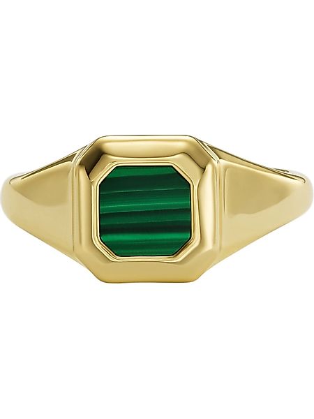 Fossil Fingerring Fossil Damen-Damenring Metall Malachit, günstig online kaufen