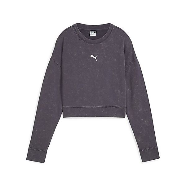 PUMA Sweatshirt DARE TO Relaxed Fit Pullover mit Waschung und Rundhalsaussc günstig online kaufen