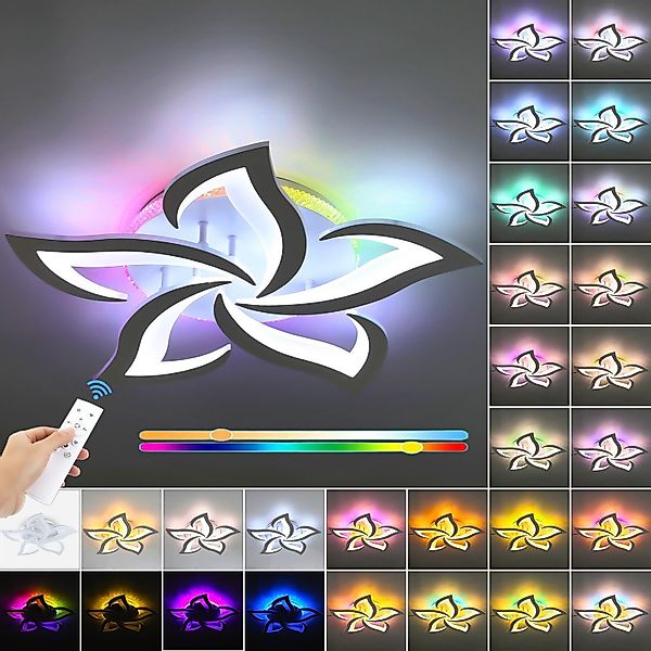 WILGOON LED Deckenleuchte Deckenlampe Dimmbar mit günstig online kaufen