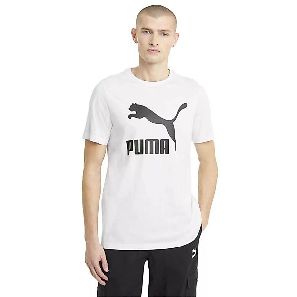 Puma Select Classics Logo Kurzärmeliges T-shirt L Puma White günstig online kaufen