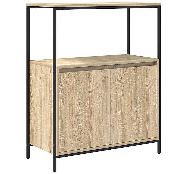 vidaXL Badezimmerspiegelschrank Badschrank mit Regalen Sonoma-Eiche 76,5x35 günstig online kaufen