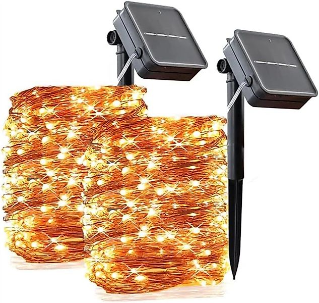 LQWELL LED Solarleuchte 2er 12m Solar günstig online kaufen