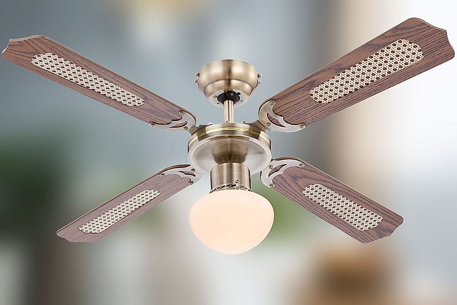 bmf-versand Deckenventilator Deckenventilator mit Licht Deckenlampe Ventila günstig online kaufen