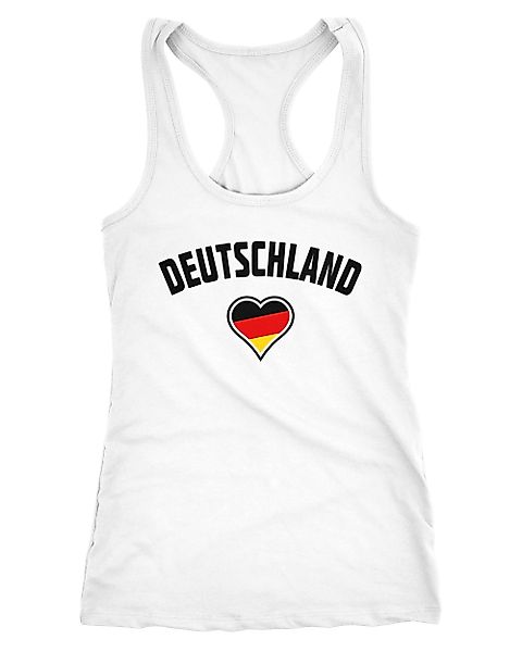 MoonWorks Tanktop Damen Tanktop Deutschland Herz günstig online kaufen