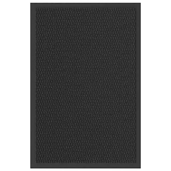 vidaXL Fußmatte Schwarz 40x60 cm 4105557 günstig online kaufen