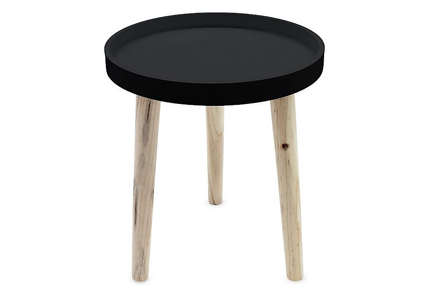 Spetebo Beistelltisch Beistelltisch 30 x 36 cm - schwarz (Stück, 1-St., Bei günstig online kaufen