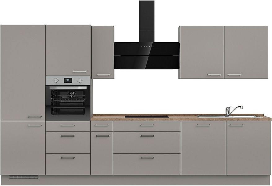 nobilia® Küchenzeile "Laser II", Ausrichtung wählbar, Breite 360 cm, vormon günstig online kaufen